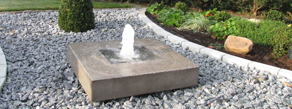 Betonbrunnen